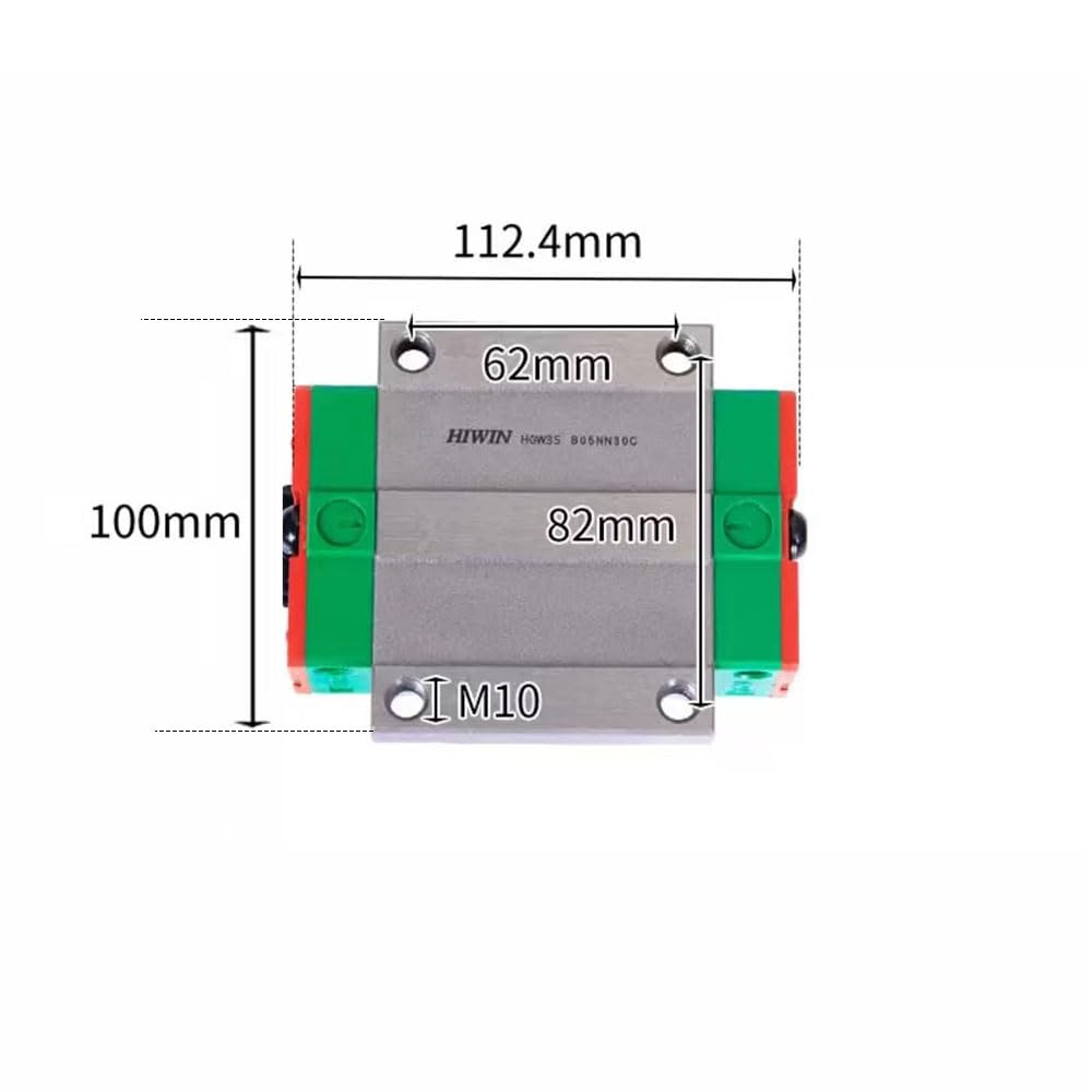 HIWIN Linear Block HGW35CC Linear Carriage/Guide/Rail/Slider CNC Parts Bearing Linear Bearing Flange Heavy Load Blocks