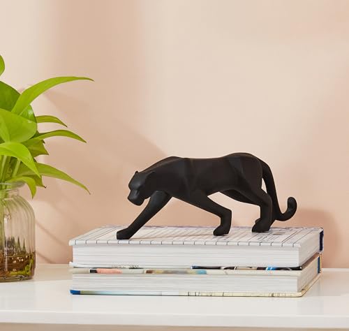 Amazon Brand - Solimo Modern Resin Black Panther Showpiece for Home Décor (B0CQ2JN1V5) Amazon Price History, Amazon Price Tracker
