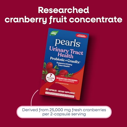 Nature's Way Pearls Urinary Tract Probiotic + CranRx, 7 Billion CFU, 60 ct - image 4