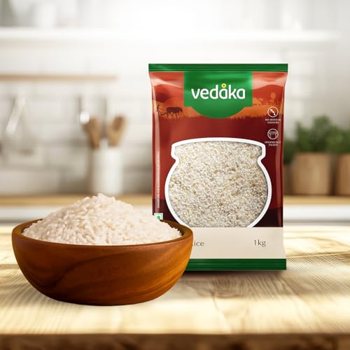 Image of Amazon Brand - Vedaka Dosa Rice | 1 Kg| Ideal For Dosas batter | Hygienically Packed | No added preservatives