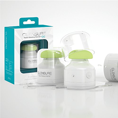 Facial Brush | CLENSURE - Professional Micro Vibrating Cleansing Brush Device for Microdermabrasion, Exfoliating and Deep Scrubbing - Korean Beauty and Cosmetics