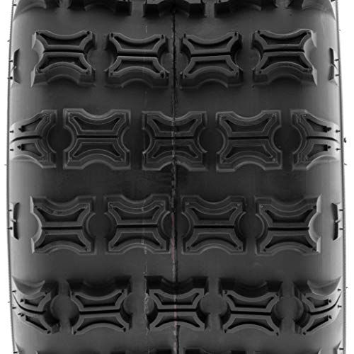 Sunf A018 18X9.5-8 Atv/Utv Xc/Sp-Racing Tire, 6-Pr |"H"-Knob Tread #TOP1