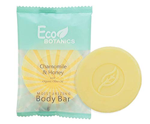 Eco Botanics Travel-Size Hotel Body Bar Soap, 0.89 oz (Case of 250)