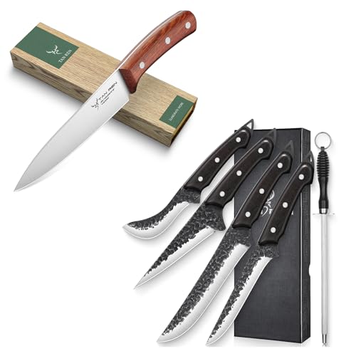 Set Cuchillos Cocina 6 Piezas Acero Inox