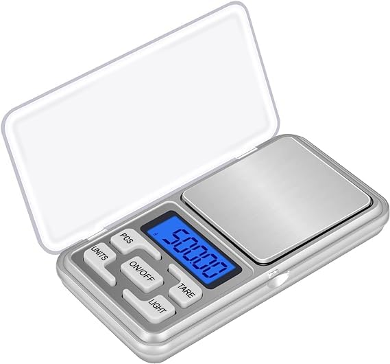 BEATSC 200g Capacity Mini Digital Scale - Portable Precision Kitchen Scale Digital Small Weighing Machine With Auto Calibration, Tare Full Capacity, Operational Temp 10-30 Degree (200/0.01 G) Silver (B0D1VX78LY) Amazon Price History, Amazon Price Tracker
