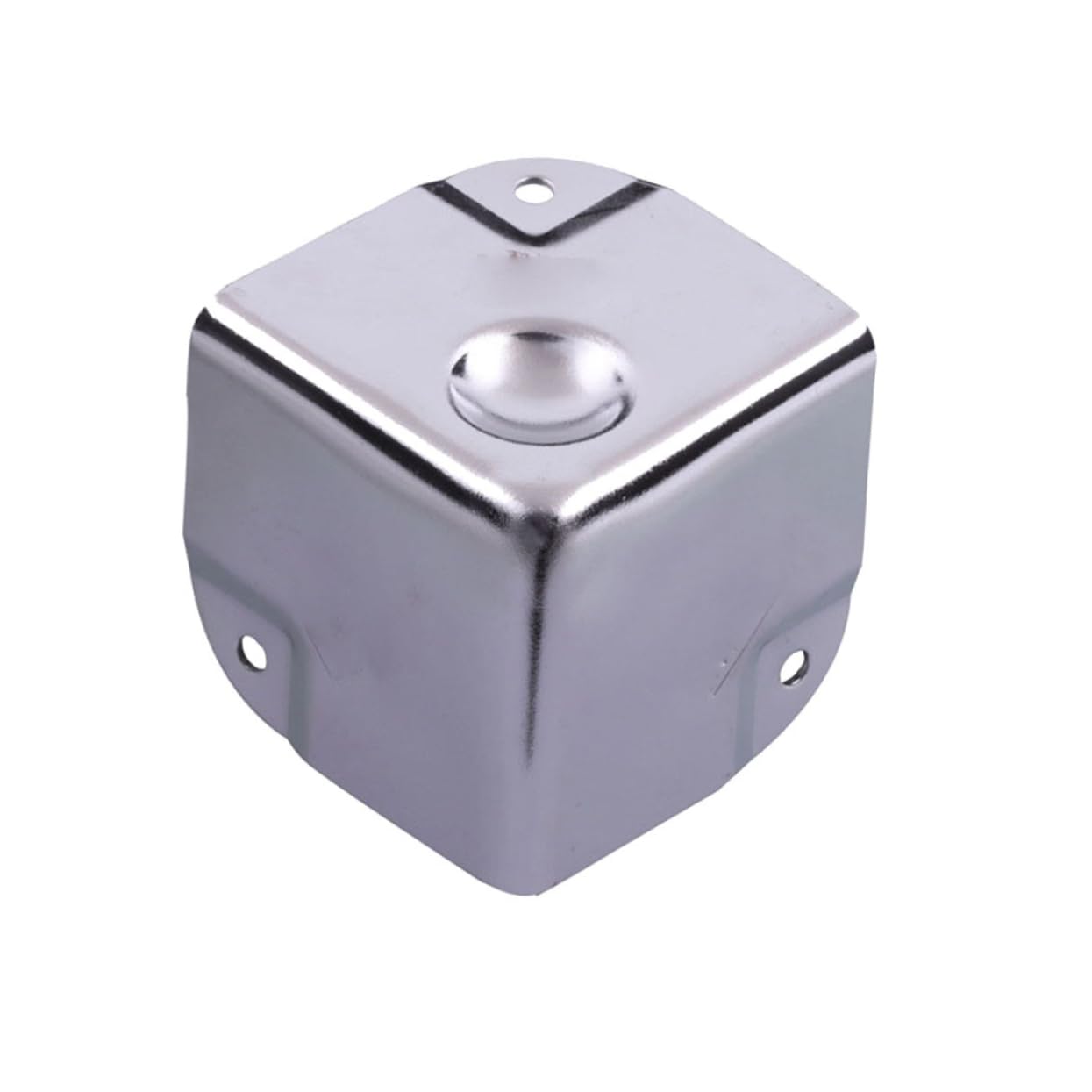 NUOBESTY 2Pcs Stainless Steel Corner Guard Aluminum Case Protector Durable Wrap Corner Protectors for Jewelry Cases Desks and Present Boxes Unique Design for Inner and Outer Corners