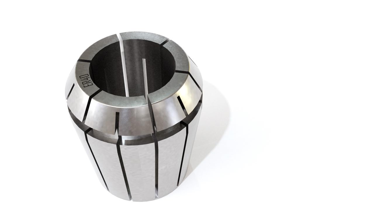 Accusize Industrial Tools 1'', Er40 Collet, x 0.0005'' Concentricity, 16Jaws, in Fitted Box, 0223-0932