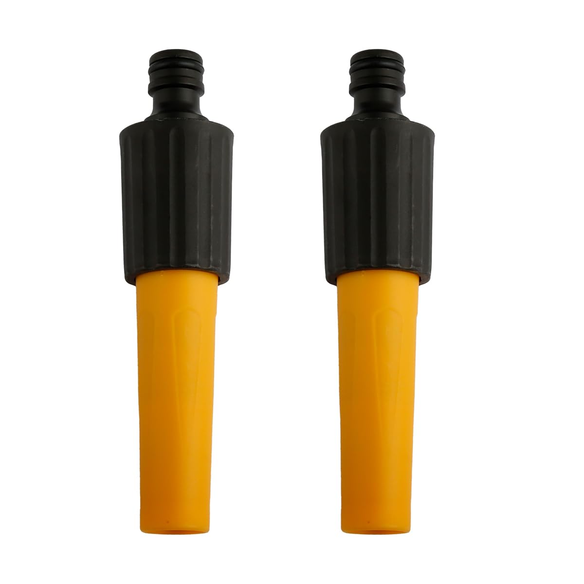 Groveess 2Pcs Garden Hose Nozzles,Durable Watering Nozzle Hosepipe Sprayer Head,Adjustable Spray Gun Spray Nozzle For Garden Hoses Watering Plants Shower Pet Car Washing