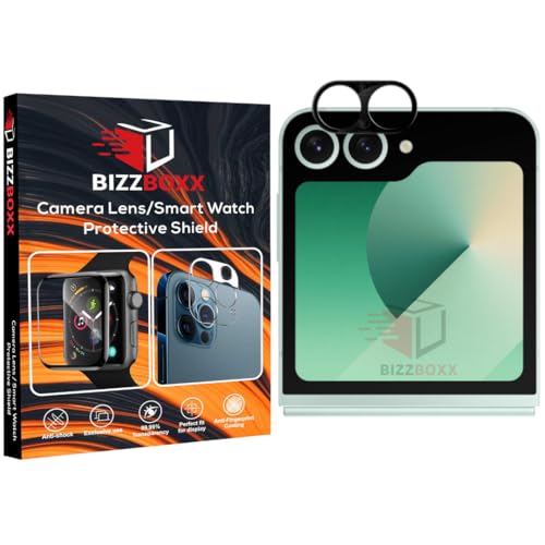 Image of Compatible With Samsung Z Flip6 5G Camera Lens Protector [3D-Premium] Back Camera Glass Guard for Samsung Flip 6 Camera Protector - (Pack of 1 With Installation Kit)