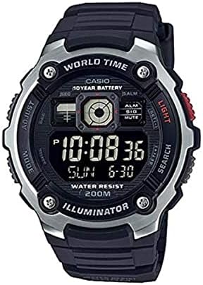 Casio Casual Watch For Men Digital Resin - AE-2000W-1B