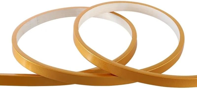 3D PVC Wall Molding Soft Line Self-Adhesive Trim Line Frame Skirting Border Decor Strip Background Decorative Line 3D Sticker(Pink,0.8cm wide 5M)