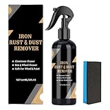 Felgenreiniger Für Autos - 120ml Tiefenreinigung Rostentferner - Felgenpflege Reinigungsspray | Zur Pflege Detaillierung Tägliche Reinigung Und Wiederherstellung Für Metall Eisen Und