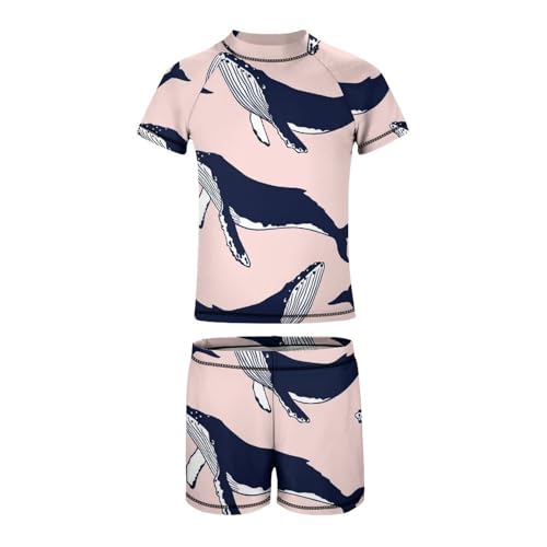 Lonely WhalesChildren's Swimsuits Boys Two Piece Suit10-12Y（150cm）4