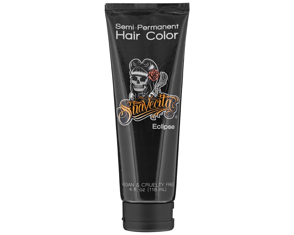 Suavecito Semi-Permanent Hair Color - Eclipse for Unisex - 4 oz Hair Color
