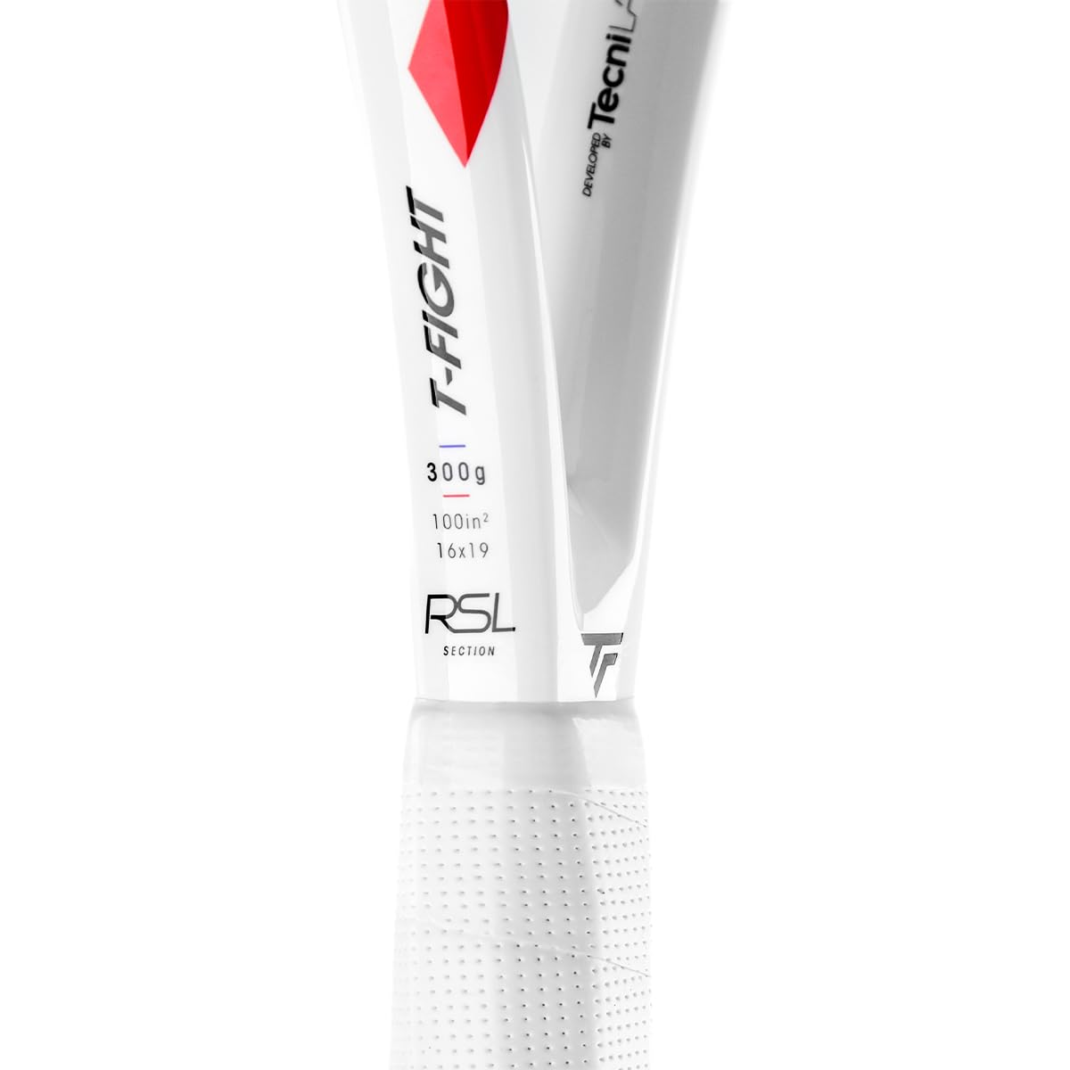 Tecnifibre Tfight 300 Incordata: Sì 300G Racchette da Tennis Racchette da Torneo Bianco - 2