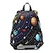 HOYYU Solar System Planet Toddler Backpack Boys Girls Kids Preschool Bookbag School Children Bag with Leash Travel Casual Daypack Kindergarten Elementary Schoolbag for Nursery Junior Primary Students