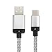 Produktbild Ouneed® USB Adapter , 2M USB-C USB 3.1 Typ C Stecker Stecker Typ A Stecker Datenkabel für Samsung Galaxy S8 / S8 Plus (Silber)