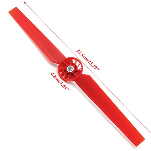Eoocvt 2 Pairs Propeller Rotor Blade Sets A And B For Yuneec Typhoon G Q500 Q500+ Q500 4K Rc Quadcopter Drone - Red #TOP4