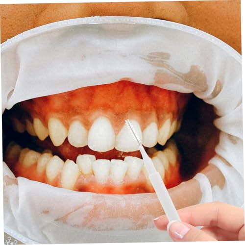 DEARMAMY 12 Stück Teiliges Zahnzwischenraum Bürsten Weiß für Gründliche Zahnreinigung Effizientes Entfernen von Zahnpasta und Bürstenrückständen Benutzerfreundlich Passend für Verschiedene – Bild 7