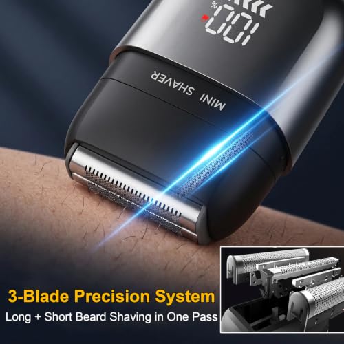 Image of Foil Shaver for Men - Cordless Wet Dry Fast Charge