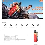 GEEKVAPE Aegis Boost 3 Kit 60W | Aegis Boost III 3 Mod 3000mAh Batterie + 5ML GEEKVAPE B60 Aegis Boost 2 Cartouche Fit B Coil | Sans nicotine