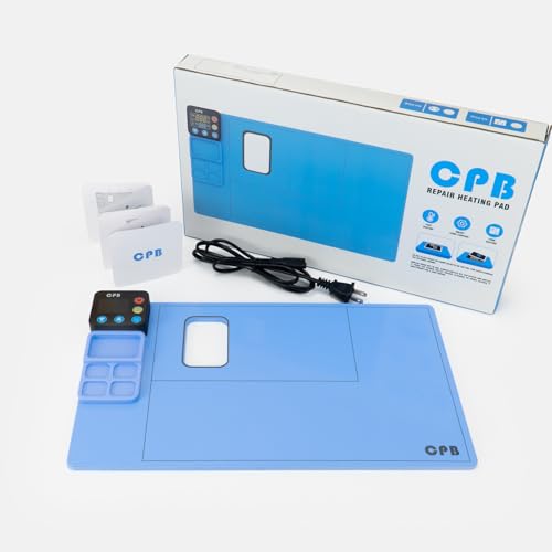 Image of CPB Heating Pad Upgraded LCD Screen Separator Machine with LED Display & Digital Temperature Control for iPad iPhone Tablet Screen Repair (Large)