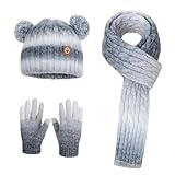 Tricot douillet : fabriqué en tricot doux et chaud avec un motif torsadé classique qui empêche le froid de manière fiable