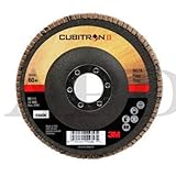 10-Pk 3M Cubitron II Flap Disc 967A T27 5 Inch x 7/8 Inch 60+ // 7000148199