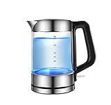 {Ahorro de energía y uso seguro} El hervidor Q&Z 1.8L 1800W hierve el agua más rápido y ahorra más energía que su estufa o microondas. La tecnología de termostato British Strix, el apagado automático y la seguridad de secado por ebullición protegen su hervidor en cualquier momento.