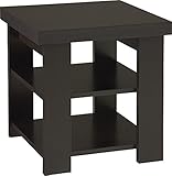 Ameriwood Home 5188012YCOM Jensen End Table, Espresso