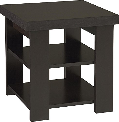 Ameriwood Home Jensen End Table, Espresso