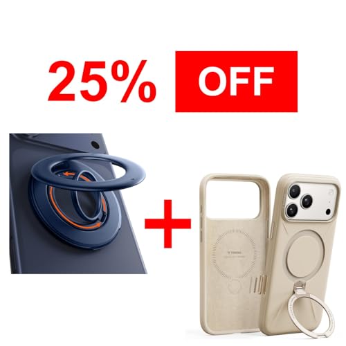 TORRAS Magnetic Stand Case & Magnetic Phone Grip Ring Holder Kickstand - image 1