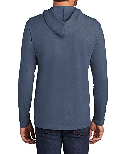 JustBlanks Mens Featherweight French Terry Pullover Long-Sleeve T-Shirt Hoodie Drawstring with Pocket Fleece Hoodie for Men2