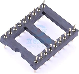 2 Pcs 2x9P2.54mm IC Socket Plug-in 2.54mm X5621WV-2x09-C1524D1000