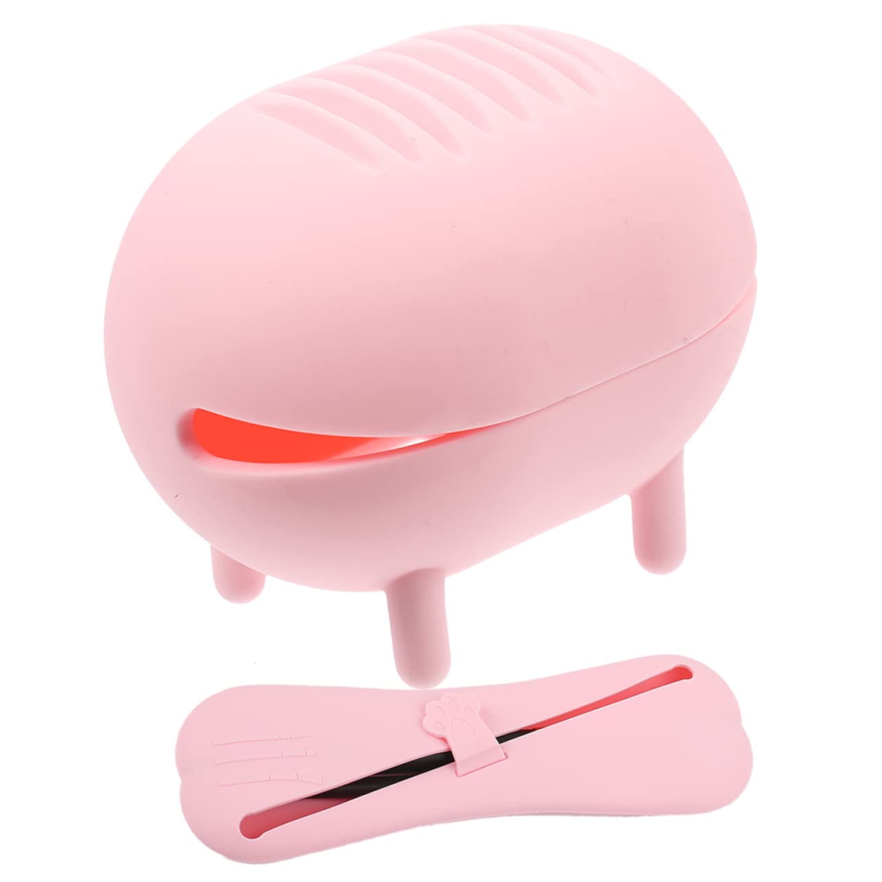 FRCOLOR 4 juegos de herramientas de belleza de silicona para secar esponjas de belleza, esponjas de maquillaje, esponja de maquillaje, estuche de viaje, cepillo de maquillaje, caja de esponja, sello