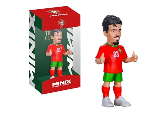 MINIX - Football Stars Mini formato - Coppa del Mondo - Portogallo - Vitinha - Personaggio da collezione 7 cm