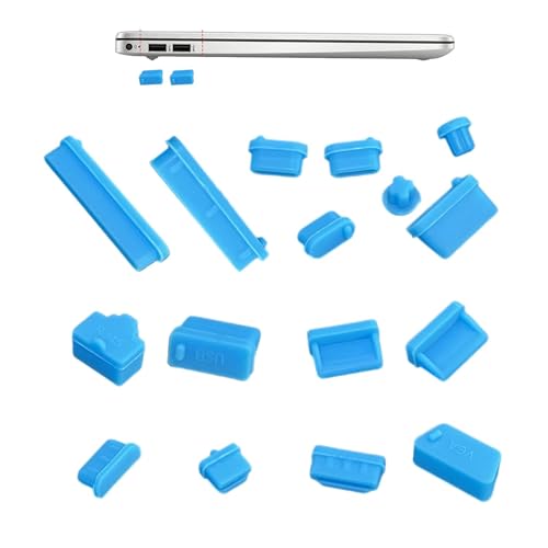   Tapones antipolvo para PC   16 tapones antipolvo para ordenador