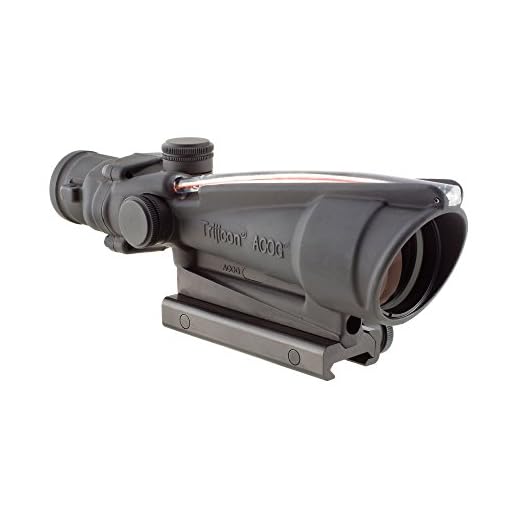 Trijicon ACOG 3.5 X 35 Scope Dual Illuminated Chevron .223 Ballistic Reticle, Red
