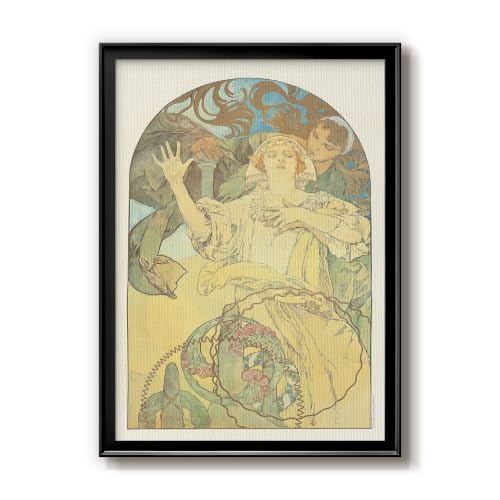 Alphonse Mucha | De Forest Phonofilm | Black Framed Wall Art | GAL101