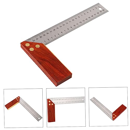 Regla de ángulo para carpintería de acero inoxidable miniatura 6