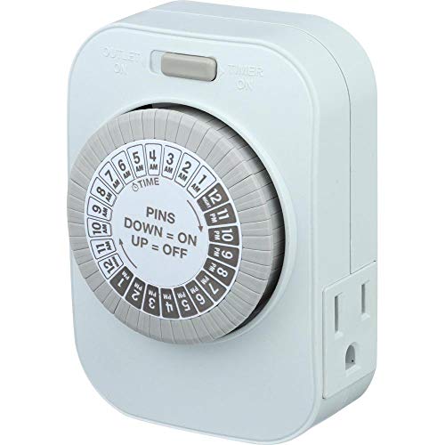 Westek Tm1609Dhb 2-Outlet Indoor Heavy Duty Daily Timer, White #TOP3