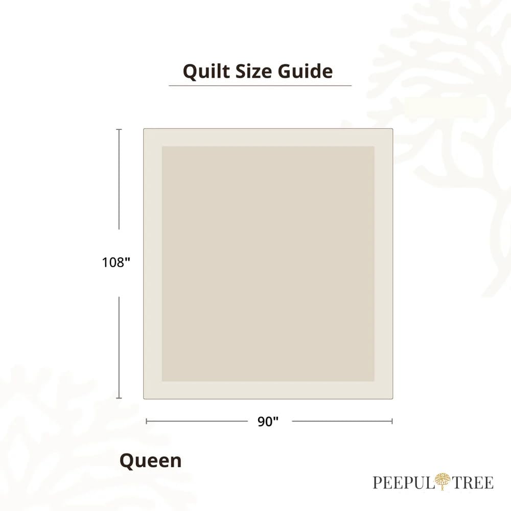 Peepul Tree Cotton Malmal Comforter - Blue & Pink -5