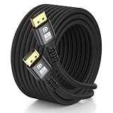 grofyllaa 8K Displayport Cable 30ft 1.4 Cable - High Speed DisplayPort [8K@60Hz, 4K@144Hz, 2K@240Hz] Supports 32.4Gbps,and is Used for HDR, FreeSync G-Sync, Gaming Monitor PC TV Graphics