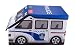 Kids Police Car Collapsible Toy Storage Organizer by Clever Creations | Toy Box Folding Storage Ottoman for Kids Bedroom | Perfect Size Toy Chest for Books, Kids Toys, Baby Toys, Baby Clothes