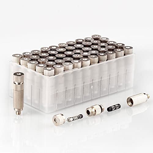 Boquillas mister de latón antiobstrucción con difusión de niebla fina de 0,1-0,8mm