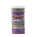 12 Colors Skinny Glitter Paper Washi Tape Set of 24