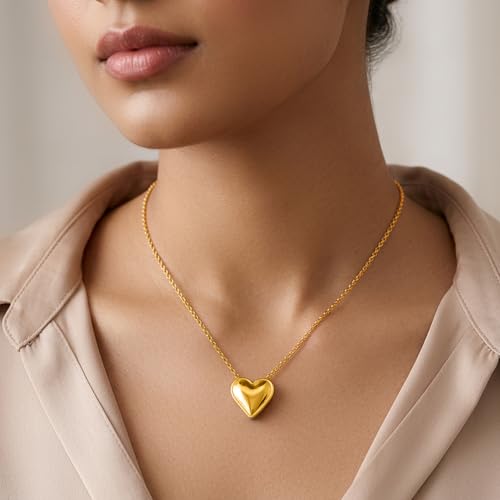 Image of Rubans Demi Fine Stainless Steel Pendant Chain Daily Gift for Women & Girls