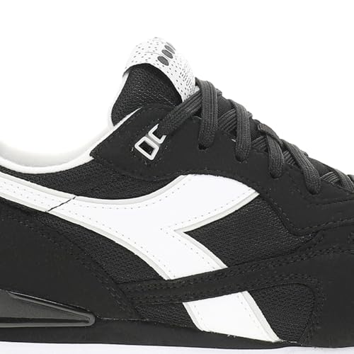 Image of Diadora Mens N.92 Lace Up Dd Comfort Sneakers Shoes Casual - Black