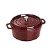 Price comparison product image STAUB Cast Iron Roaster/Cocotte, Round, 26 cm, 5 L, Grenadine