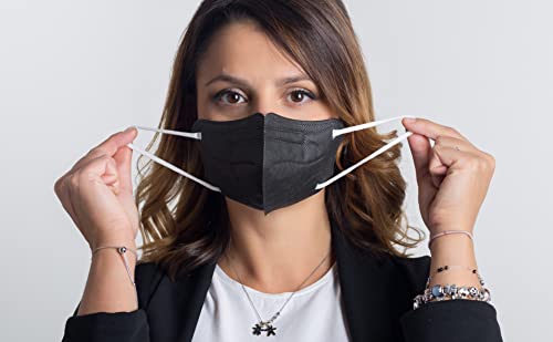 20 FFP2/KN95 Maske Bunt Mix CE Zertifiziert Kleine Größe Small, Medizinische Mask mit 4 Lagige Masken, Partikelschutzmaske, Atemschutzmaske mit Hoher BFE-Filtereffizienz≥94 | 20 Stück - Made in Italy